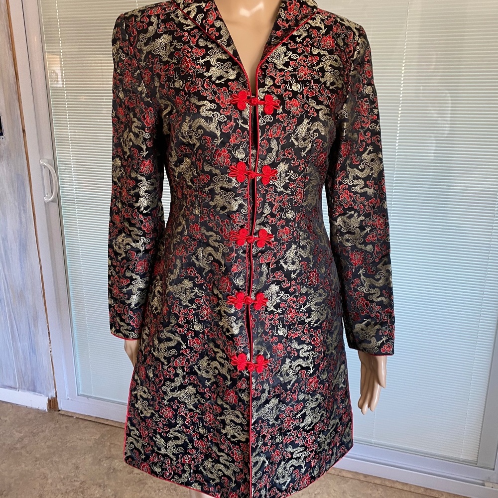 oriental dragon coat